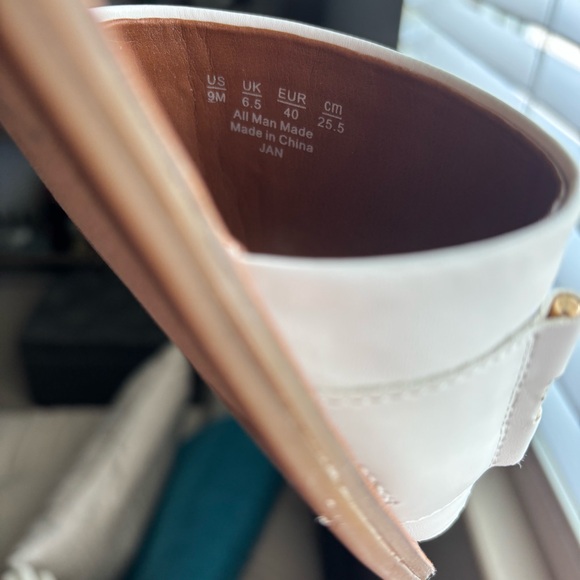 Franco Sarto White Slide Sandals NWOT - Picture 7 of 9